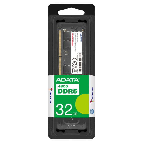 MEMORIA ADATA  RAM PORTATIL DDR5 32GB BUS 4800 - Imagen 2