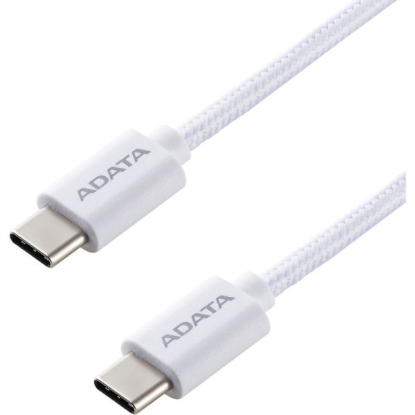 CABLE BLANCO  C TO C 2 METROS 100W SOPORTA CARGA RAPIDA  PD3.0 Y QC3.0 - Imagen 2