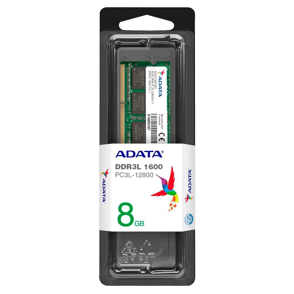 Memoria RAM ADATA Portátil DDR3 8GB Bus