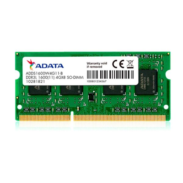 Memoria RAM ADATA Portátil DDR3 8GB Bus - Imagen 2
