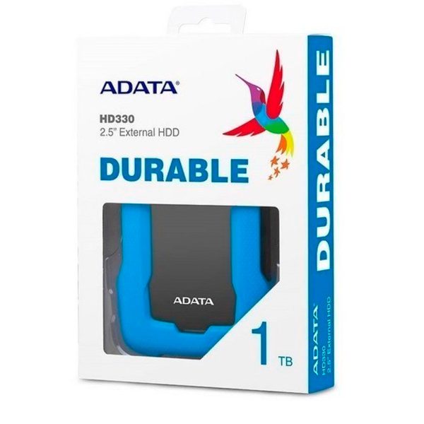PRUEBA ------- Disco Duro Externo ADATA HD330 Antigolpes y Salpicaduras 1TB COLOR Azul - Imagen 3