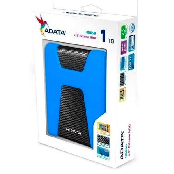 ADATA Disco Duro Externo HD650 1TB COLOR Azul - Imagen 3