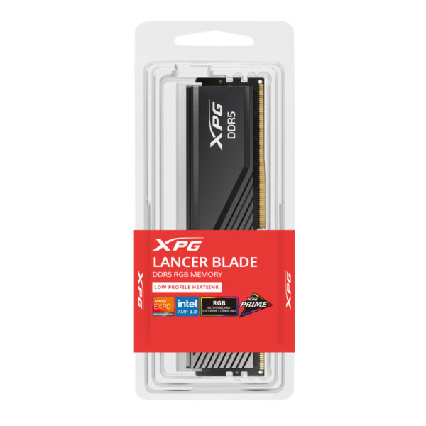 memoria lancer blade RGB 6000mhz 16gb negra - Imagen 3