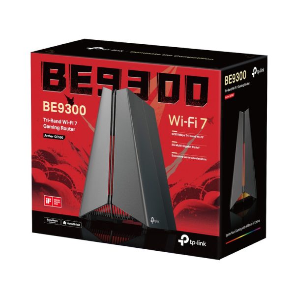 Router TPLINK Gammer Wi-Fi 7 tribanda BE9300 - Imagen 6