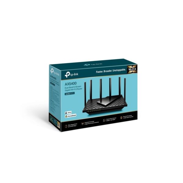 Router TPLINK Wi-Fi 6 Gigabit de doble banda AX5400 - Imagen 4