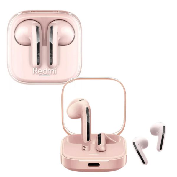Audifonos Xiaomi Redmi Buds 6 Active - Transparent powder - Imagen 3