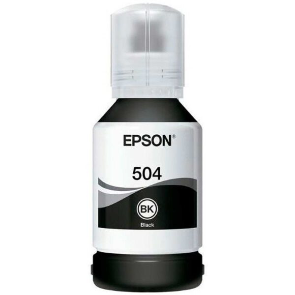 Botella de Tinta EPSON T504120 AL L4150/ L4160 COLOR Negro - Imagen 3