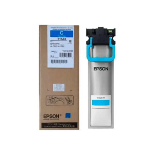 Bolsa de Tinta Epson Cyan T11A220-AL para WorkForce WF C5390/WF C5890 (5.000 páginas) - Imagen 2