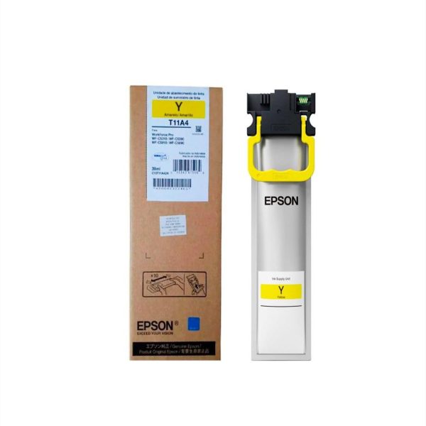 Bolsa de Tinta Epson Yellow T11A420-AL  para WorkForce WF C5390/WF C5890 (5.000 páginas) - Imagen 2