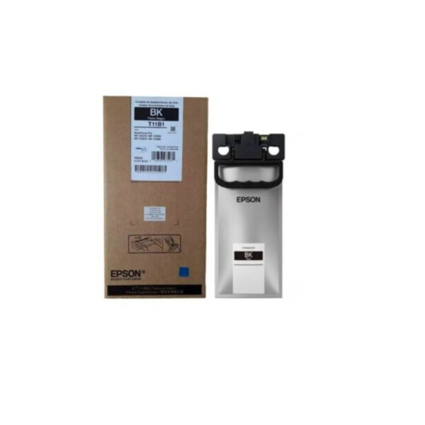 Bolsa de Tinta Epson Black XL T11B120-AL  para WorkForce WF C5390/WF C5890 (Alta Capacidad)  (10.000 páginas) - Imagen 2