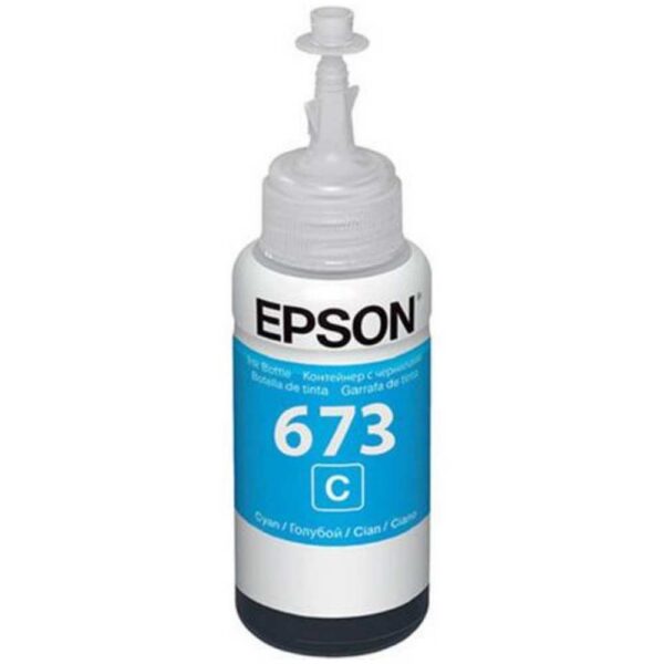 Botella de Tinta EPSON T673220 AL L800/805 COLOR Cyan - Imagen 3
