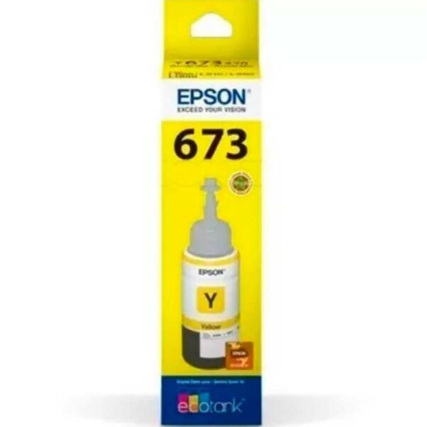 Botella de Tinta EPSON T673420 AL L800/L805 COLOR Amarillo - Imagen 2