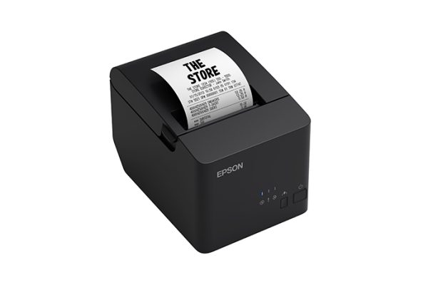Impresora Epson Térmica de Recibos TM-T20IIIL-001; 80mm/48mm, Puerto USB +Serial, Incluye Fuente. (Garantia 1 Año). - Imagen 2