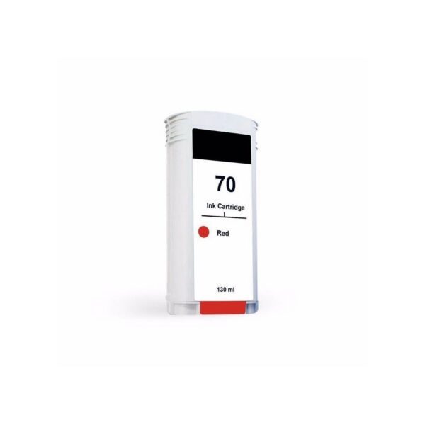 Cartucho de Tinta HP 70 DesingJet de 130 ml COLOR Rojo - Imagen 2