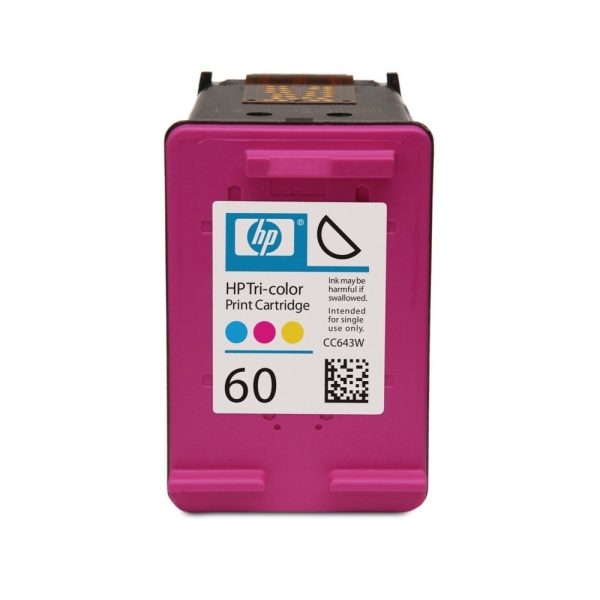 CARTUCHO HP  TRICOLOR DE TINTA HP 60 BAJO RENDIMIENTO  F4280 165 PAG - Imagen 3