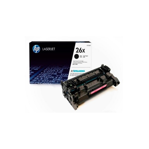 Cartucho de Tóner HP 26X Negro Alto Rendimiento LaserJet Original - Imagen 2