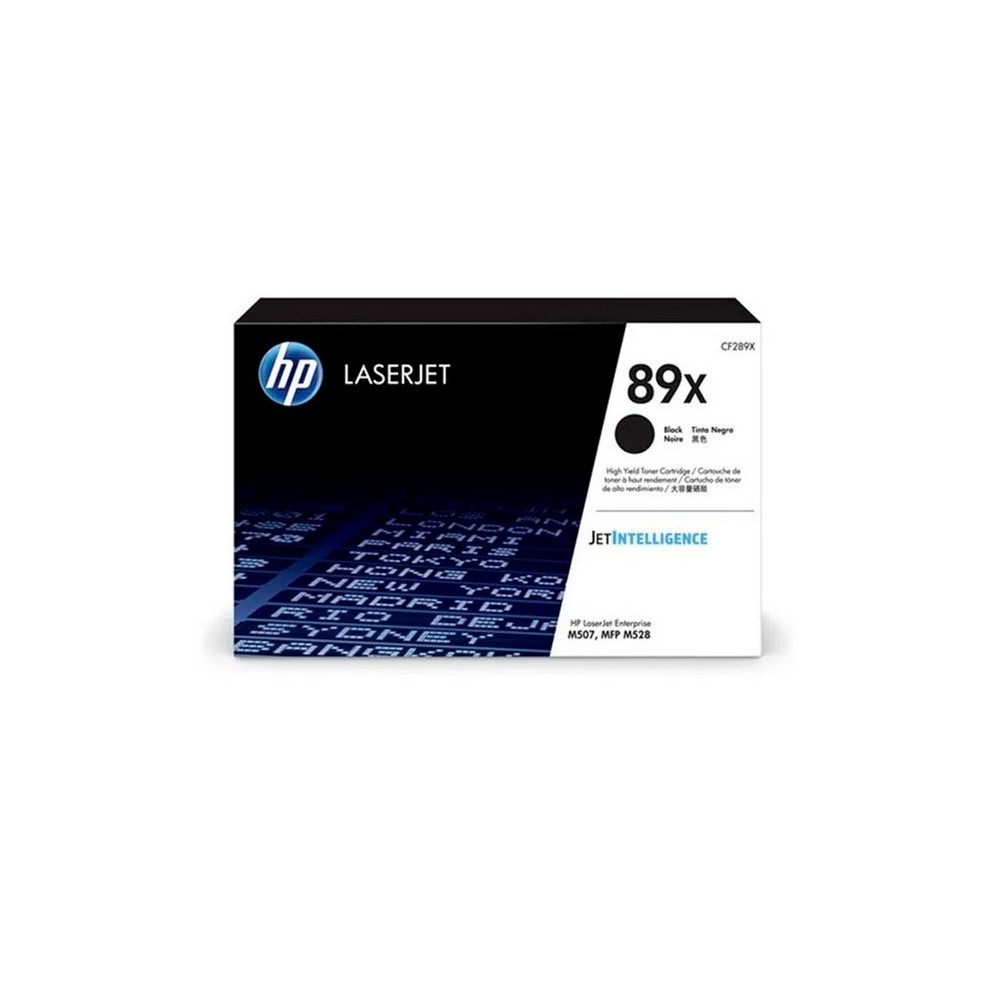 TONER HP NEGRO 89X LASERJET ENTERPRISE M507,M528 10.000 PAG