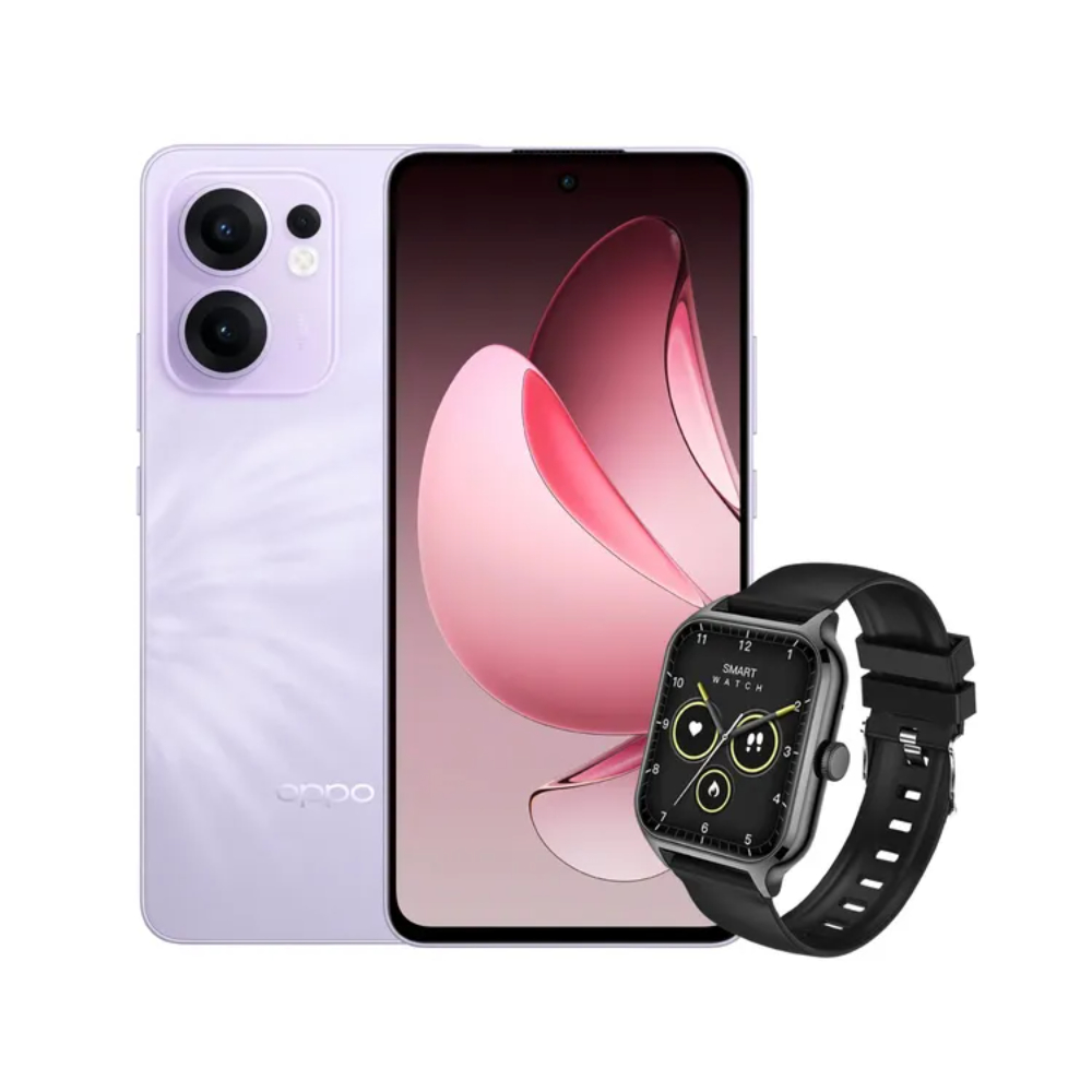 Celular Oppo Reno 13 F 5G 12GB 512GB AMOLED 120Hz Morado Aplumado