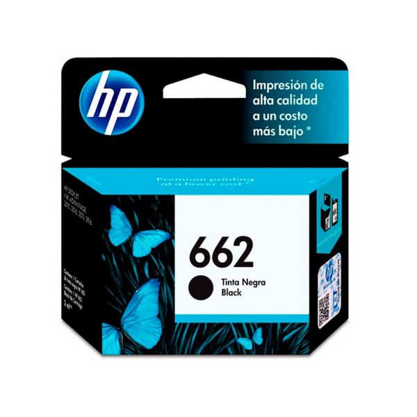 CARTUCHO HP NEGRO  662 HP Deskjet Ink Advantage 2515 3515 120 PAG - Imagen 2