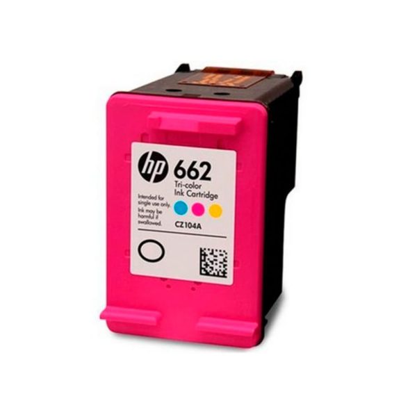 Cartucho HP tricolor 662 Deskjet - Imagen 2