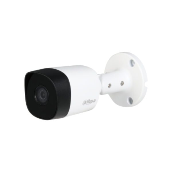 Cámara Dahua tipo bala de focal fija IR HDCVI de 2 MP, Máx. 30 fps a 1080p, Iluminación IR inteligente, 30 m de distancia de iluminación, Lente fija de 2,8 mm, CVI/CVBS/AHD/TVI conmutable, IP67, 12 VCC