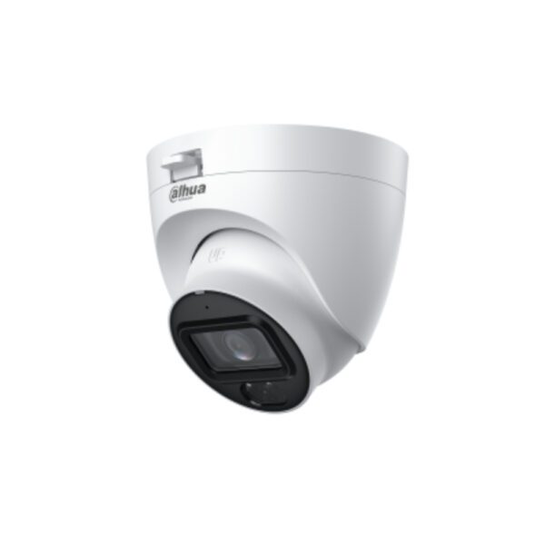 Camara Dahua Domo, 5MP, Full Color, Lente Fijo 2.8 mm, Audio incorporado, WDR, 4en1 switchable (CVI/TVI/AHD/CVBS), Metal, IR40m, IP67, 12VDC. - Imagen 2