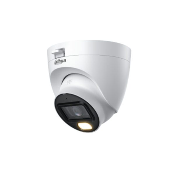 Camara Dahua Domo, 5MP, Full Color, Lente Fijo 2.8 mm, Audio incorporado, WDR, 4en1 switchable (CVI/TVI/AHD/CVBS), Metal, IR40m, IP67, 12VDC. - Imagen 4