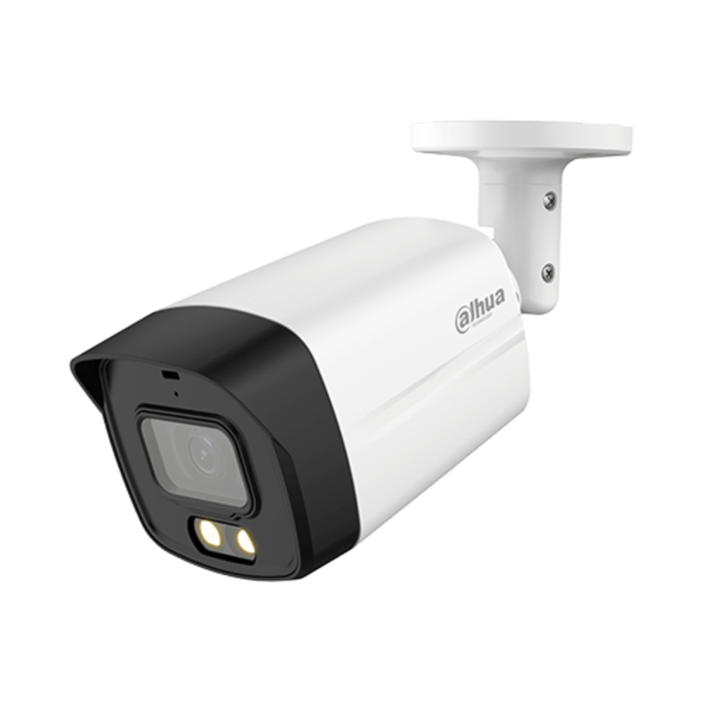 CAMARA IP BALA SEMIMETALICA  5MP ILUMINACIÓN SMART DUAL LIGHT 40M 2.8MM LUZ VISIBLE MIC. INTEG IP67