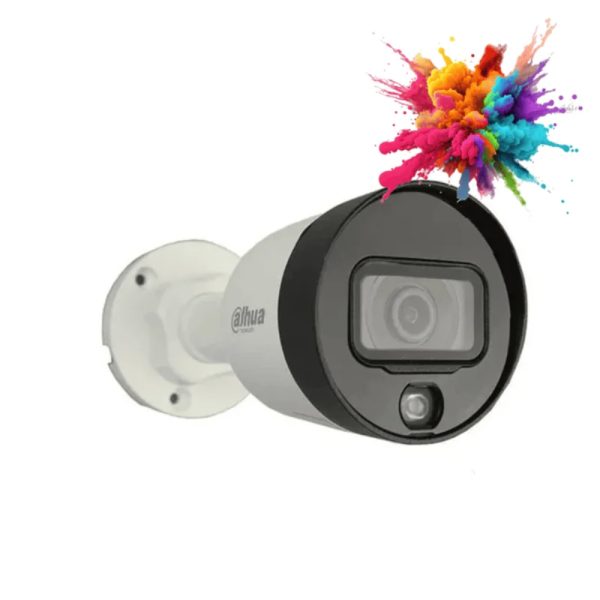 Cámara IP Dahua tipo Bala, Sensor de imagen CMOS de 2 MP 1/2,8, 2 MP a 25/30 fps, 265, IR 30 m, DWDR, 3D NR, HLC, BLC, marca de agua digital, ROI, SMART H,264+/H,265+, 12 VDC/PoE, IP67,Admite, Admite detección humana - Imagen 2