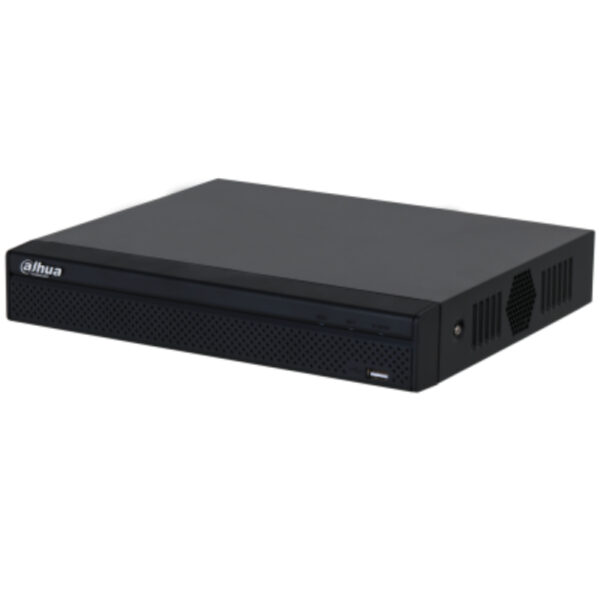 Grabador de video IP Lite compacto 1U HHD DE 16 canales, Soporta formatos de  decodificacion H.265+, H.264+, H.264, Soporta camaras IP hasta 12MP,Ancho de banda maximo de entrada/grabacion/salida de 144/144/72 Mbps, IA por grabador soporta SMD plus de 4 Canales, IA por camara soporta proteccion perimetral y SMD plus de 4 canales