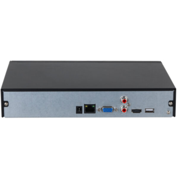 Grabador de video IP Lite compacto 1U HHD DE 16 canales, Soporta formatos de  decodificacion H.265+, H.264+, H.264, Soporta camaras IP hasta 12MP,Ancho de banda maximo de entrada/grabacion/salida de 144/144/72 Mbps, IA por grabador soporta SMD plus de 4 Canales, IA por camara soporta proteccion perimetral y SMD plus de 4 canales - Imagen 3