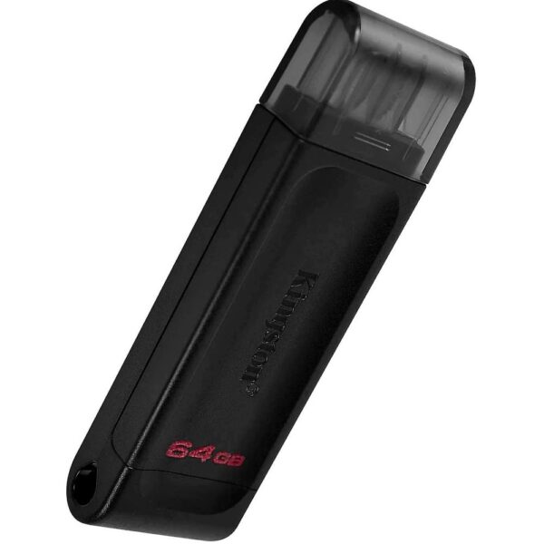 Memoria USB KINGSTON DataTraveler 70 Tipo C 3.2 64GB COLOR Negro - Imagen 3
