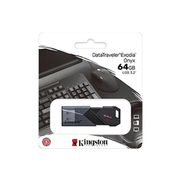 Usb Kingston 128GB 3.2 Gen 1 DataTraveler Onyx - Imagen 3