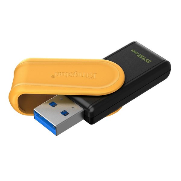 Usb kingston 512GB 3.2 DataTraveler Exodia S (Black/Yellow) - Imagen 2