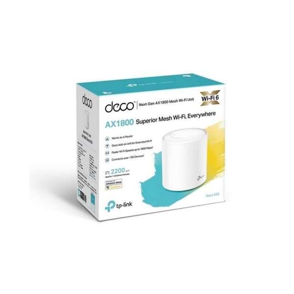 Router TPLINK AX1800 1 Unidad COLOR Blanco - Imagen 2