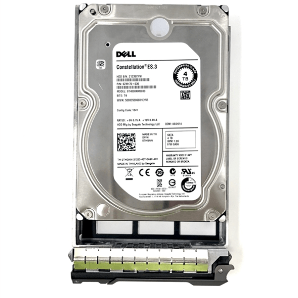 4TB Hard Drive SATA 6Gbps 7.2K 512n 3.5
