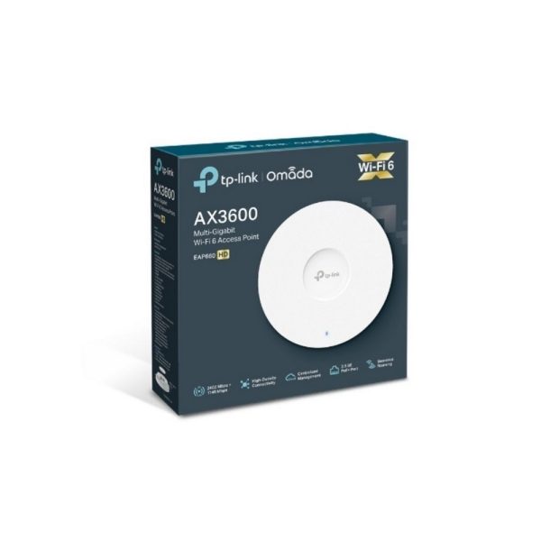 Access Point Tplinksmb Multi-Gigabit AX3600 Doble banda - Imagen 3