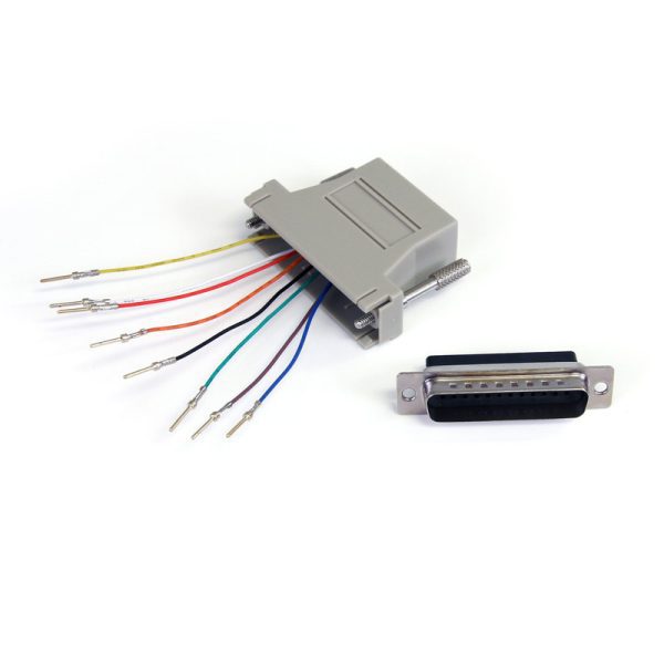 DB25 to RJ45 Modular Adapter - M/F