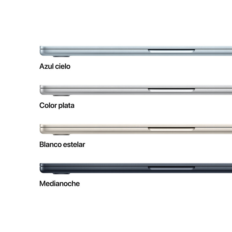 Apple MacBook Air 13,6" M3 24GB 512GB SSD Plata