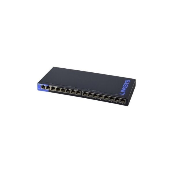 Switch LINKSYS Gigabit PoE 16 Puertos - Imagen 2