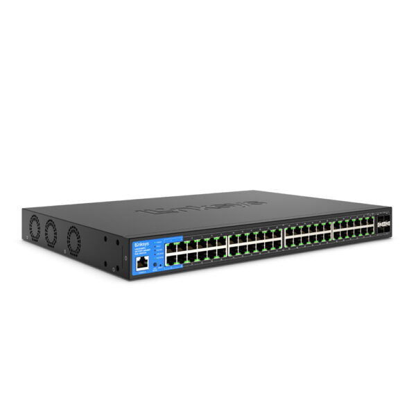 Switch LINKSYS 48 Puertos COLOR Negro - Imagen 3
