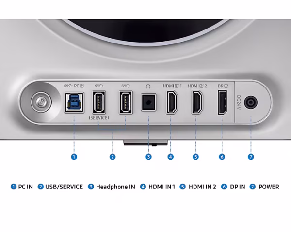 Monitor LS27DG600SNXZA - Imagen 7