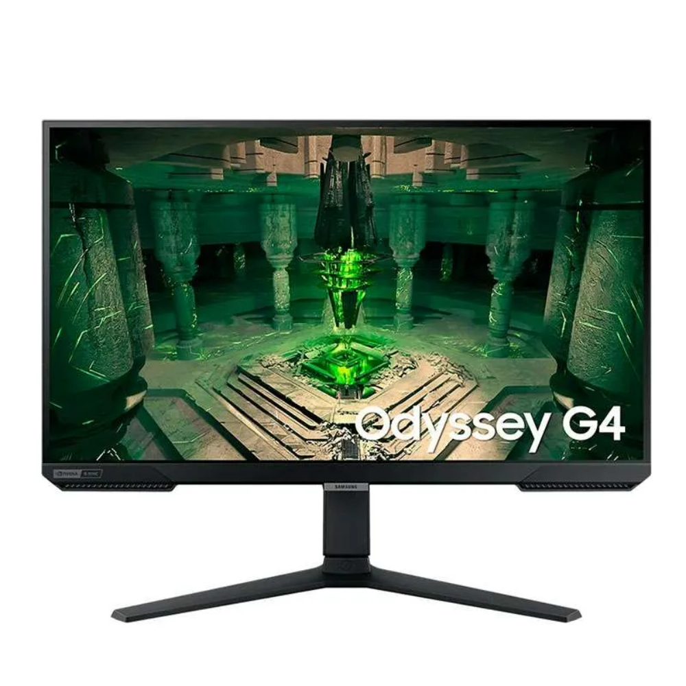 Monitor  Gamer Samsung  Plano Odyssey G4  LS27BG402ENXGO  Tamaño pantalla: 27  Color : Negro  Panel IPS