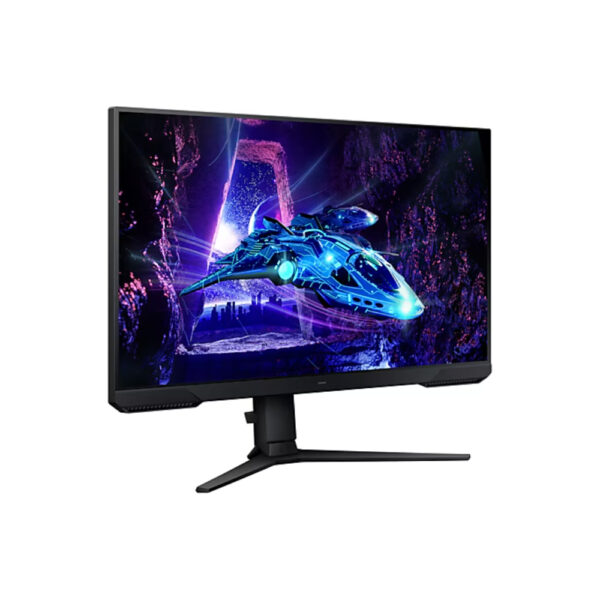 Monitor Samsung  plano gamer Odyssey G3 27 Panel  VA  Color Negro, Brillo: 250cd/m2 16:9,  Res: 1920X1080, TR: 1 ms 180 HZ Eye Saver Mode, Flicker Free, Windows Certification,  FreeSync Premium,Pantalla VESA HDR 400, Conectividad: Display Port 1.4, HDMI 2.0, USB service   Auriculares - Vesa, 75*75, Incluye (Cable DP) 3 años de Garantia - Imagen 4