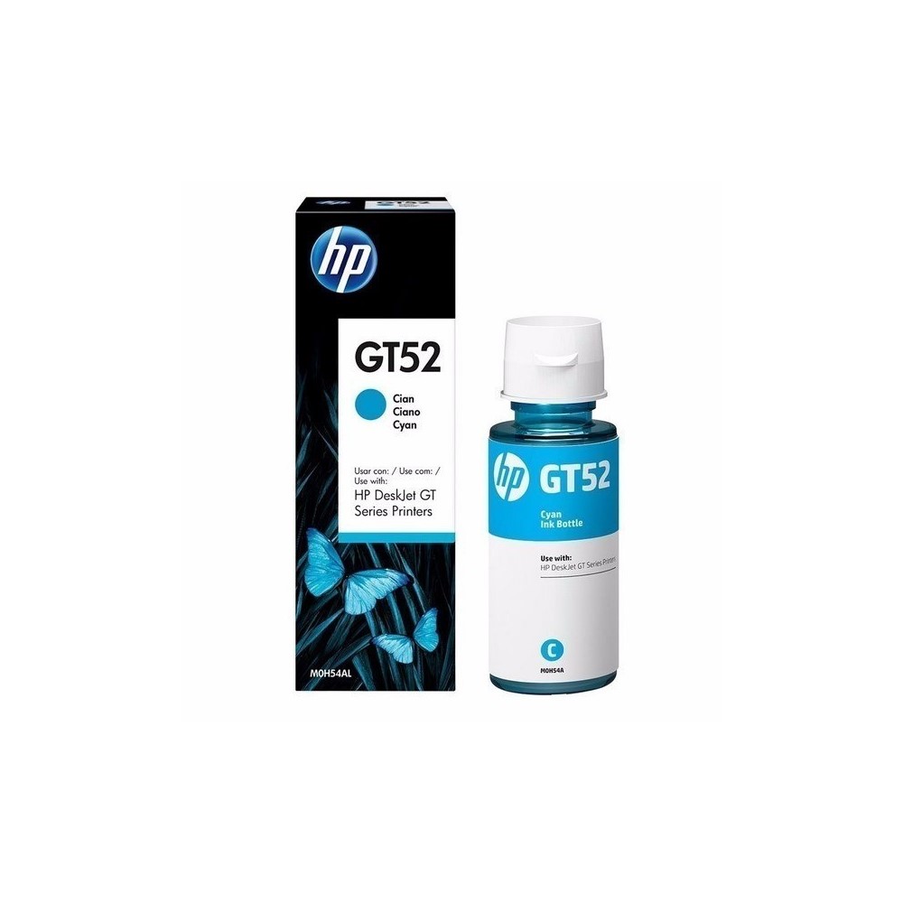 CARTUCHO HP CYAN GT52 BOTTLE  DESKJET GT 5810 , 8.000 Pag.