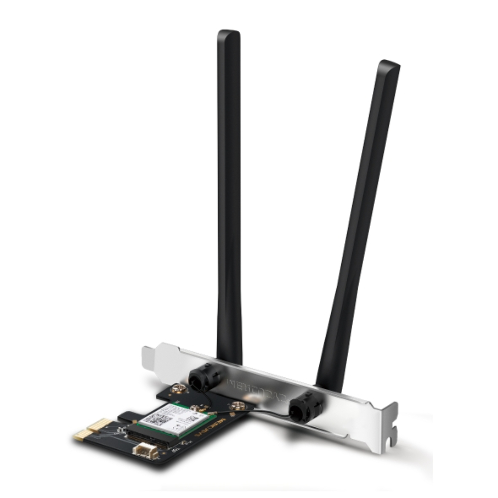 Adaptador de red MERCUSYS PCIe AX3000 Wi-Fi 6 Bluetooth 5.2