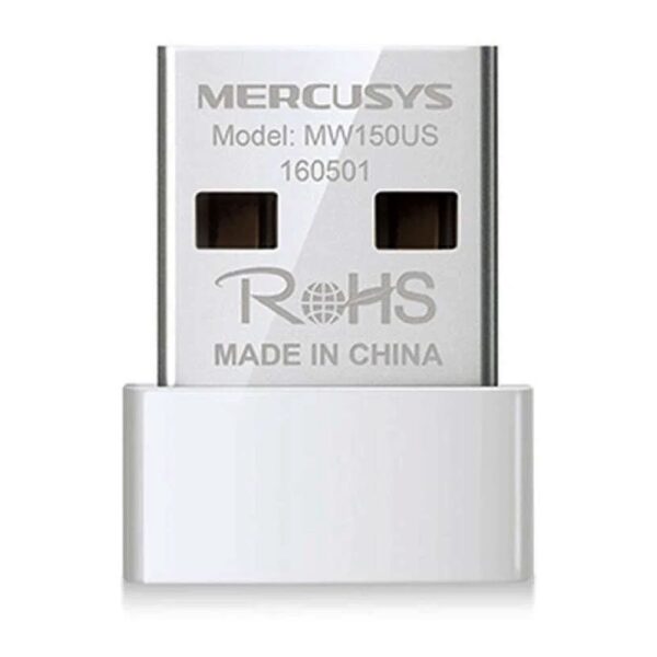 Adaptador Nano MERCUSYS USB 2.0 Inalámbrico de 150Mbps COLOR Blanco - Imagen 4