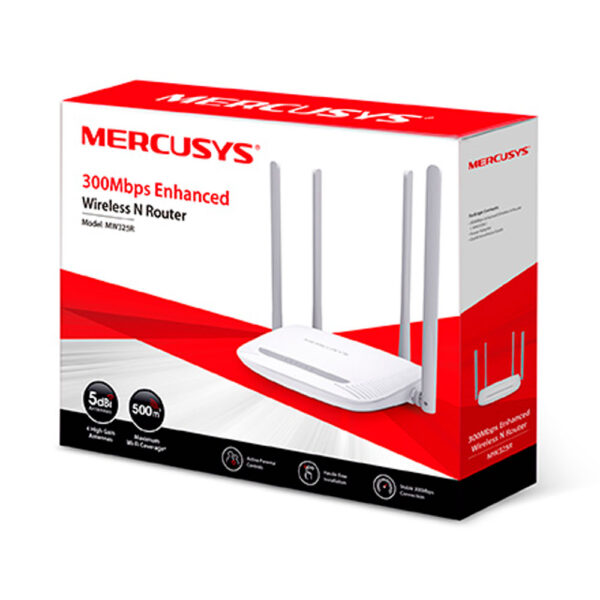 Router  MERCUSYS Inalambrico 300mbps COLOR Blanco - Imagen 4
