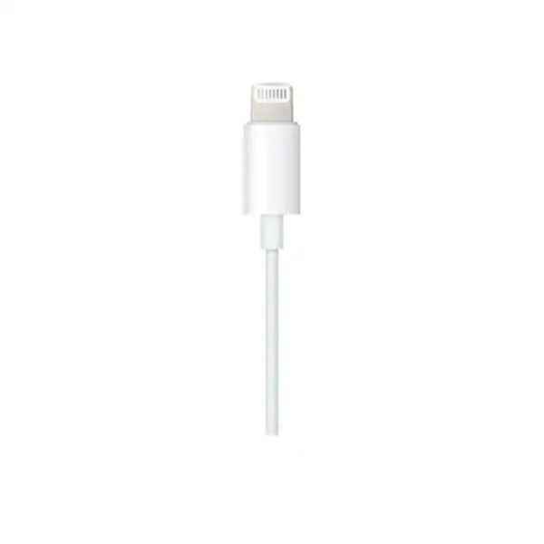 Lightning to 3.5 mm Audio Cable (1.2m) - White - Imagen 2