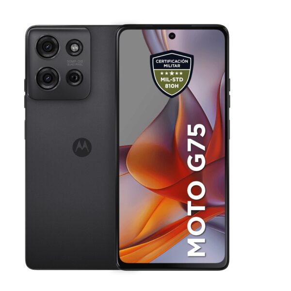 Celular Motorola Moto G75 8GB 256GB IPS 120Hz Carbon Gray